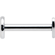 16G 1/4 Internally Threaded Simple Style Heart Labret Tragus
