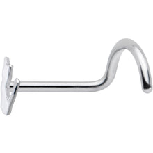 20G 1/4 Silhouette Kitty Cat Left Side Nose Screw