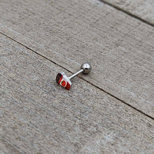 16G 5/16 Sweet Pumpkin Latte Autumn Cartilage Tragus Earring