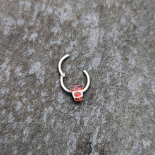 16G 5/16 Sweet Pumpkin Latte Autumn Hinged Segment Ring