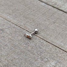 16G 1/4 Sweet Holiday Christmas Candle Cartilage Tragus Earring