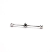 14G Sweet Happy Heart Lollipop Industrial Barbell 38mm