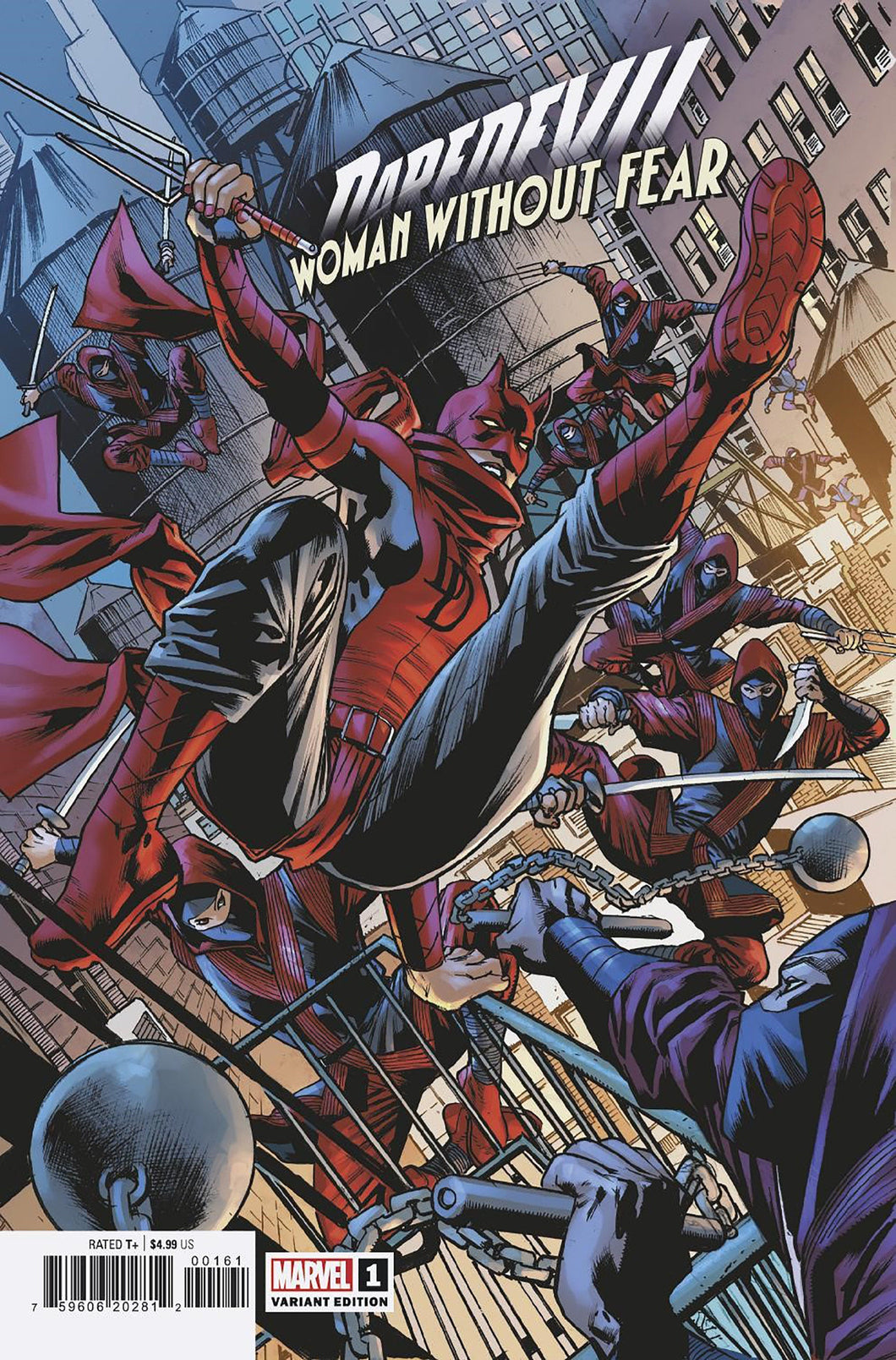 DAREDEVIL: WOMAN WITHOUT FEAR 1 HITCH VARIANT (01/12/2022)