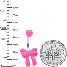 Sydney Belle Girlfriend Collection Pretty Pink Bow Belly Ring