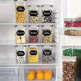 48-Piece Set: Food Storage Container Set, Fresh-Keeping and Easy-to-Secure Lids