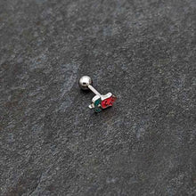 16G 1/4 Sweet Happy Rose Flower Cartilage Tragus Earring
