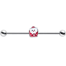 14G Sweet Love Letter Valentine Industrial Barbell 38mm