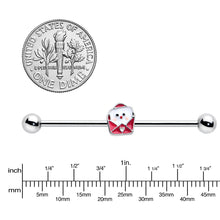 14G Sweet Love Letter Valentine Industrial Barbell 38mm