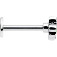 16G 5/16 Sweet Happy Shamrock St Patricks Labret Monroe Tragus