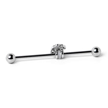 14G Sweet Happy Green Beer St Patricks Industrial Barbell 38mm