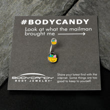 Celebration Easter Basket Double Mount Belly Ring