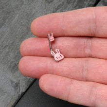 Kawaii Cutie Easter Bunny Double Mount Belly Ring
