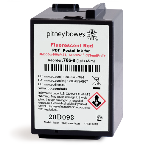 New, Pre-Owned - Pitney Bowes 765-9 Ink Cartridge