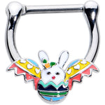 16G 5/16 Easter Egg Bunny Cartilage Clicker