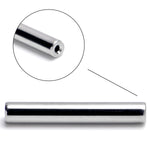 14G 3/8 ASTM F-136 Implant Grade Titanium Threadless Replacement Barbell