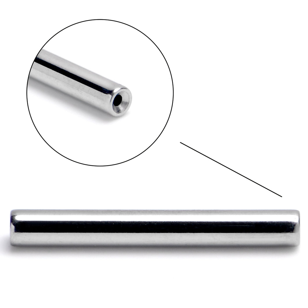 14G 1/2 ASTM F-136 Implant Grade Titanium Threadless Replacement Barbell