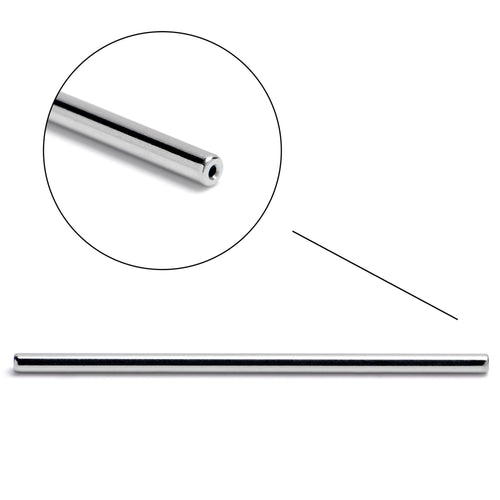 14G 38mm ASTM F-136 Implant Grade Titanium Threadless Replacement Barbell