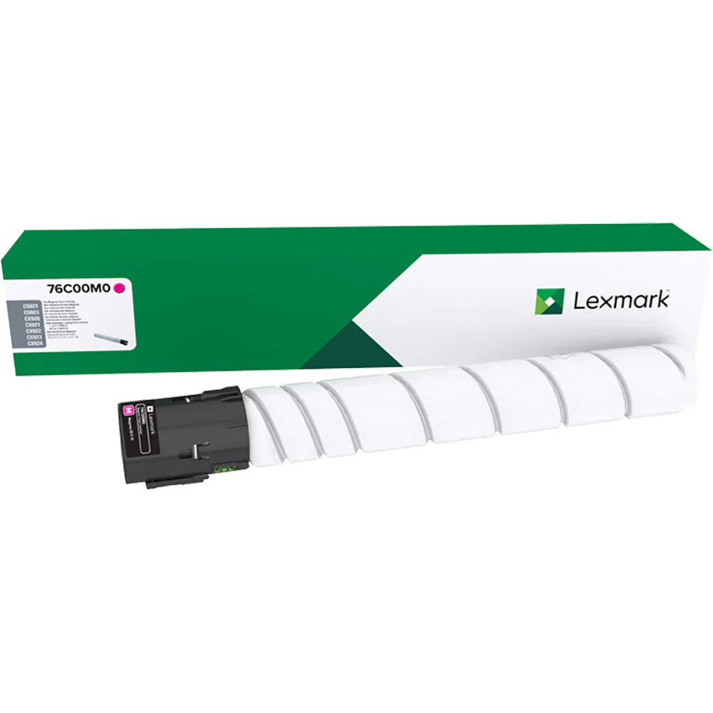 New, Pre-Owned - Lexmark 76C00M0 High Yield Magenta Toner Cartridge