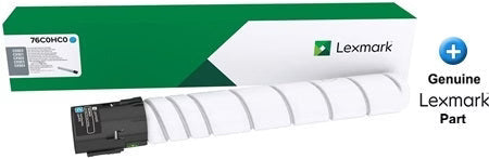 New, Pre-Owned - Lexmark 76C0HC0 High Yield Cyan Toner Cartridge