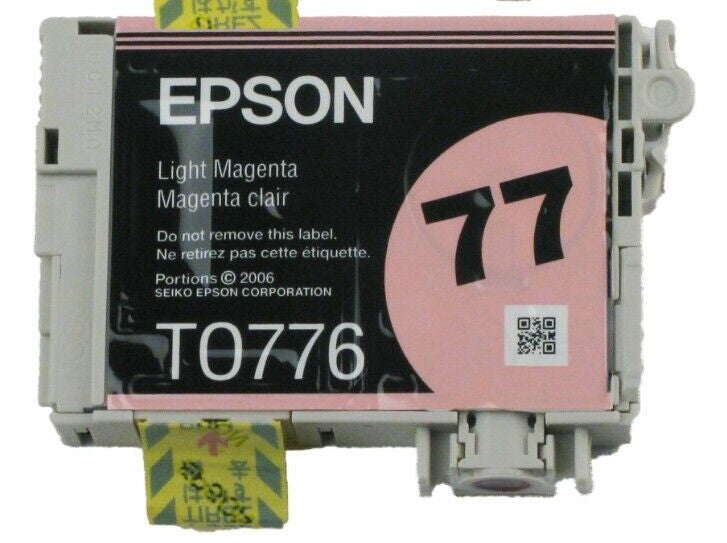 New, Pre-Owned - Epson 77 (T0776) Light Magenta Ink Cartridge