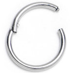 18G 5/16 316L Surgical Steel Precision Hinged Segment Hoop