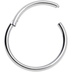 20G 9mm ASTM F-136 Titainum Percision Hinged Segment Hoop