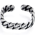 Square Knot Nifty Adjustable Toe Ring