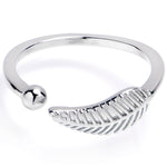 A Little Leaf Adjustable Toe Ring