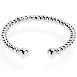 Rope Style Textured Look Adjustable Toe Ring