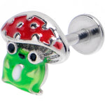 16G 5/16 Happy Mushroom Labret Monroe Tragus