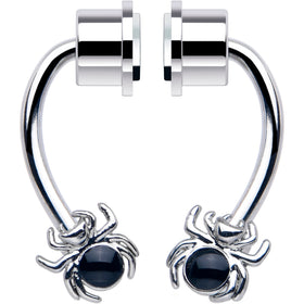 Spider Magnetic Septum Ring Horseshoe Non-Pierced Fake Nose Ring