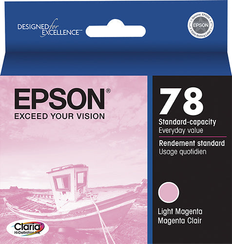 New, Pre-Owned - Epson 78 (T078620) Light Magenta Ink Cartridge