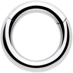 14G 1/4 316L Surgical Steel Precision Hinged Segment Hoop
