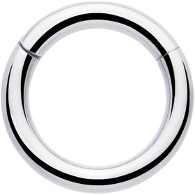 16G 1/4 316L Surgical Steel Precision Hinged Segment Hoop