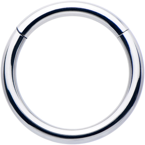14G 7/16 316L Surgical Steel Precision Hinged Segment Hoop