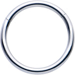 14G 9/16 316L Surgical Steel Precision Hinged Segment Hoop