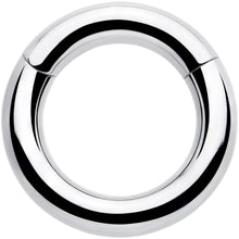 6G 9/16 316L Surgical Steel Precision Hinged Segment Hoop