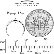 16G 3/8 Pincher Crescent Taper