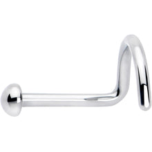 20G 1/4 ASTM F-136 Titanium Left Side Ball End Nose Screw