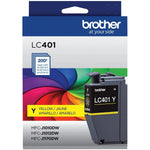 New, Pre-Owned - Brother LC401 Yellow Ink Cartridge