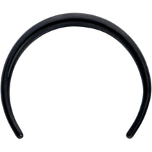 16G 3/8 Black Pincher Crescent Taper