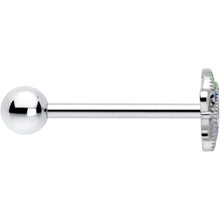 Pastel Profile Butterfly Barbell Tongue Ring