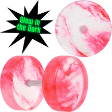 Glow in the Dark Two Tone Cheater Plug Set