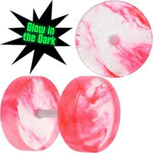 Glow in the Dark Two Tone Cheater Plug Set