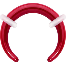 Stainless Steel Crescent Pincher Septum Ring - 14G and 16G