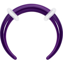 Stainless Steel Crescent Pincher Septum Ring - 14G and 16G