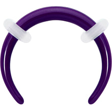 Stainless Steel Crescent Pincher Septum Ring - 14G and 16G