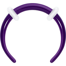 Stainless Steel Crescent Pincher Septum Ring - 14G and 16G