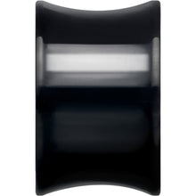Black Hand Polished Double Flare Tunnel Plug Set 6mm to 25mm
