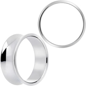 Hand Polished Thick Double Flare Tunnel Plug Set 6mm to 25mm